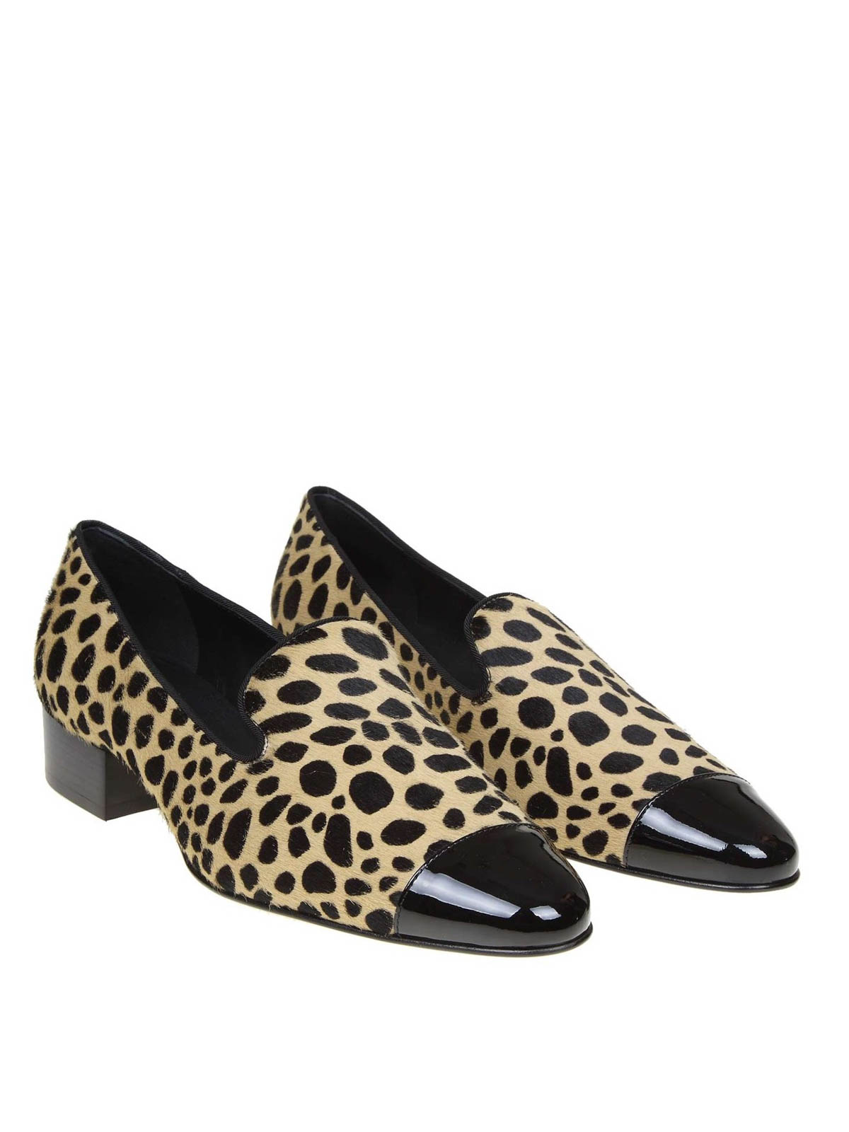 Animal print calf hair court shoes I960007001 (GIUSEPPE ZANOTTI / パンプス・ハイヒール ) | GIUSEPPE ZANOTTI (ジュゼッペ ザノッティ)(1)