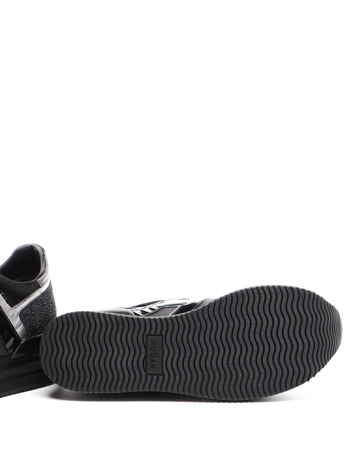 H483 leather and glitter sneakers HXW4830CB80LVK019U (HOGAN / スニーカー ) | HOGAN (ホーガン)(3)