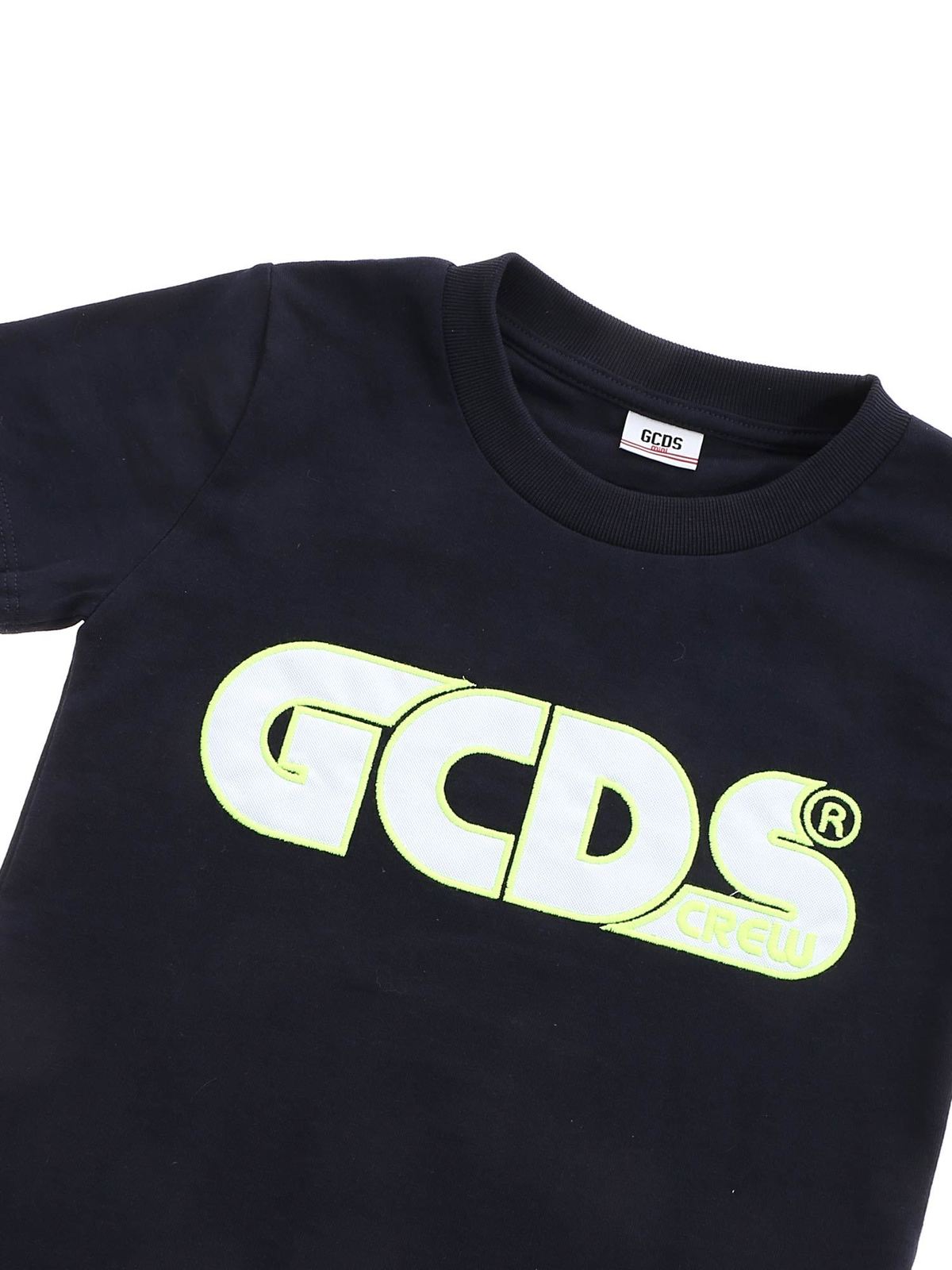 GCDS patch T-shirt in blue 027591060 (GCDS / Tシャツ・カットソー ) | GCDS (ジーシーディーエス)(2)