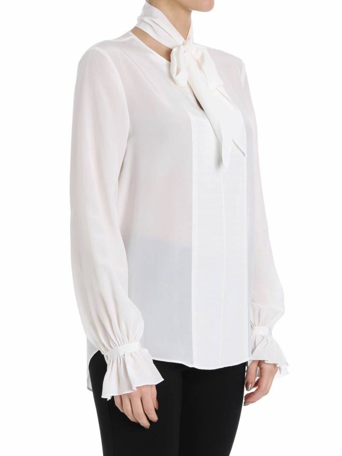 Bow blouse 81KW1602117 (KARL LAGERFELD / シャツ・ブラウス ) | KARL LAGERFELD (カール・ラガーフェルド)(1)