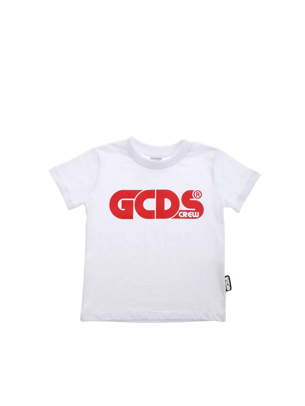 GCDS T-shirt in white 027599001 (GCDS / Tシャツ・カットソー ) | GCDS (ジーシーディーエス)