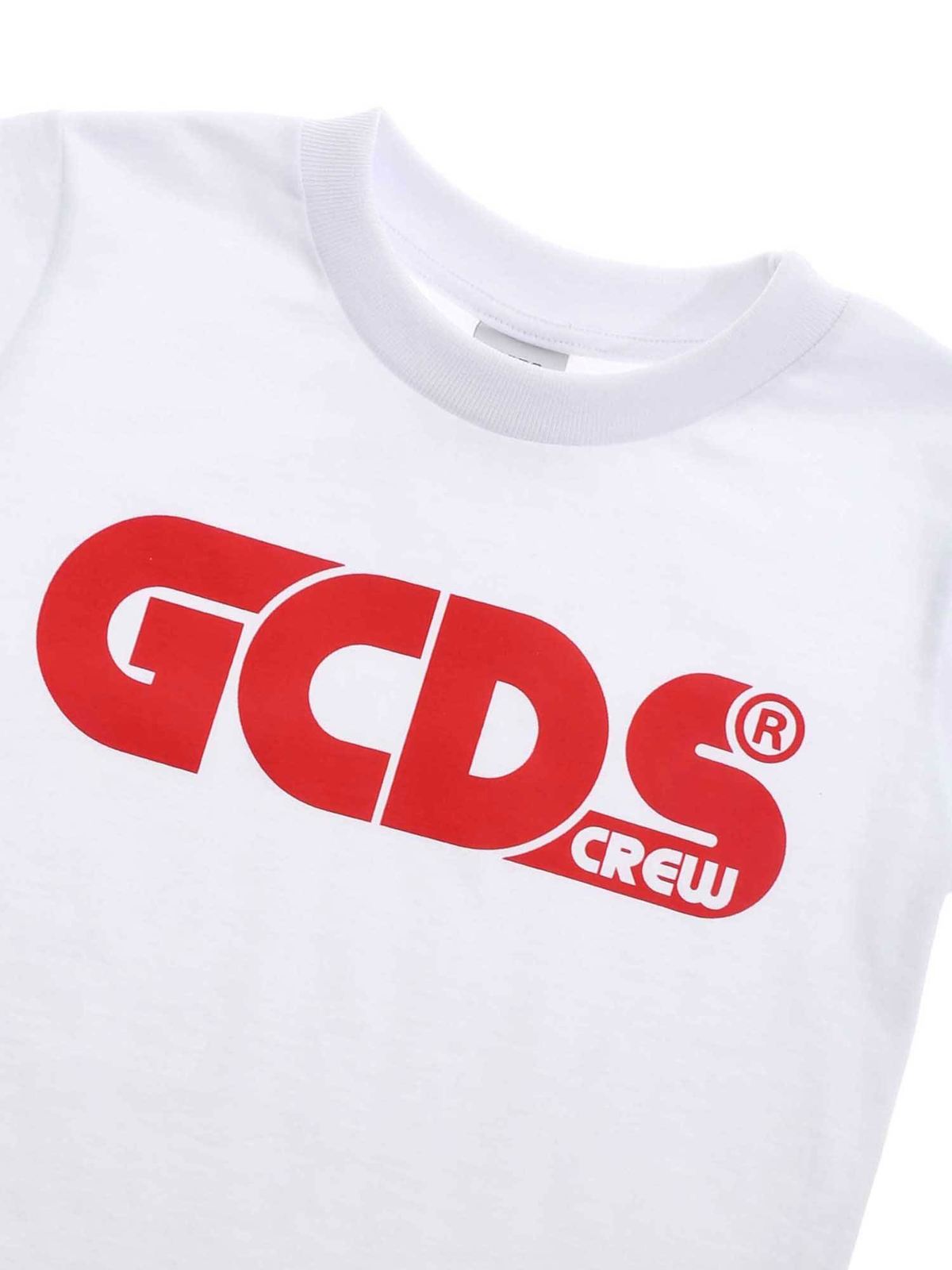 GCDS T-shirt in white 027599001 (GCDS / Tシャツ・カットソー ) | GCDS (ジーシーディーエス)(2)