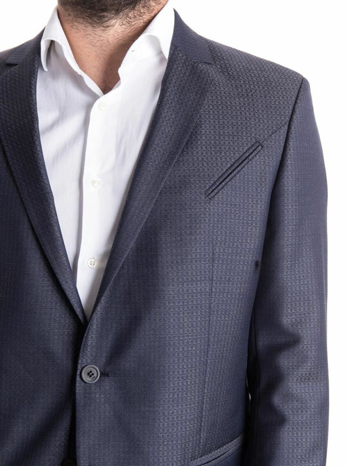 Wool and silk jacket 155114572001690 (KARL LAGERFELD / ブレザー・ジャケット ) | KARL LAGERFELD (カール・ラガーフェルド)(3)