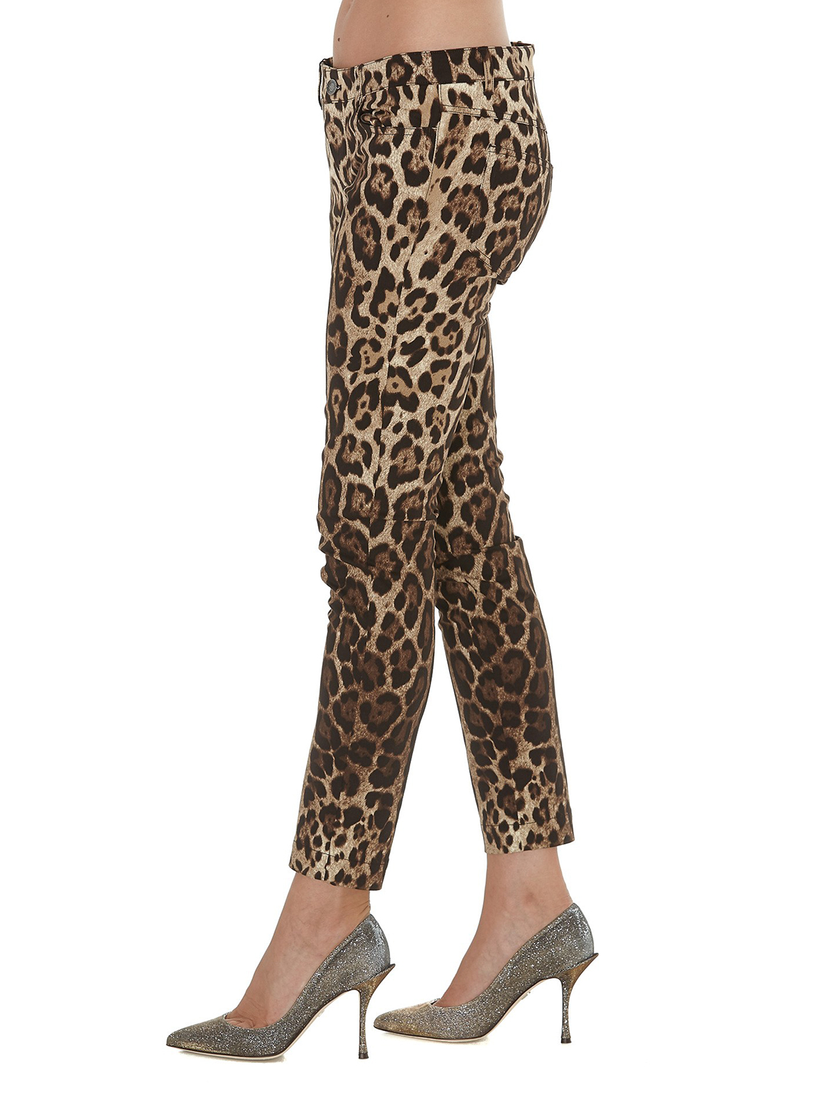 Leo print cotton trousers FTAQWTFSFAGHY13M (Dolce & Gabbana / パンツ ) | Dolce & Gabbana (ドルチェガッバーナ)(1)