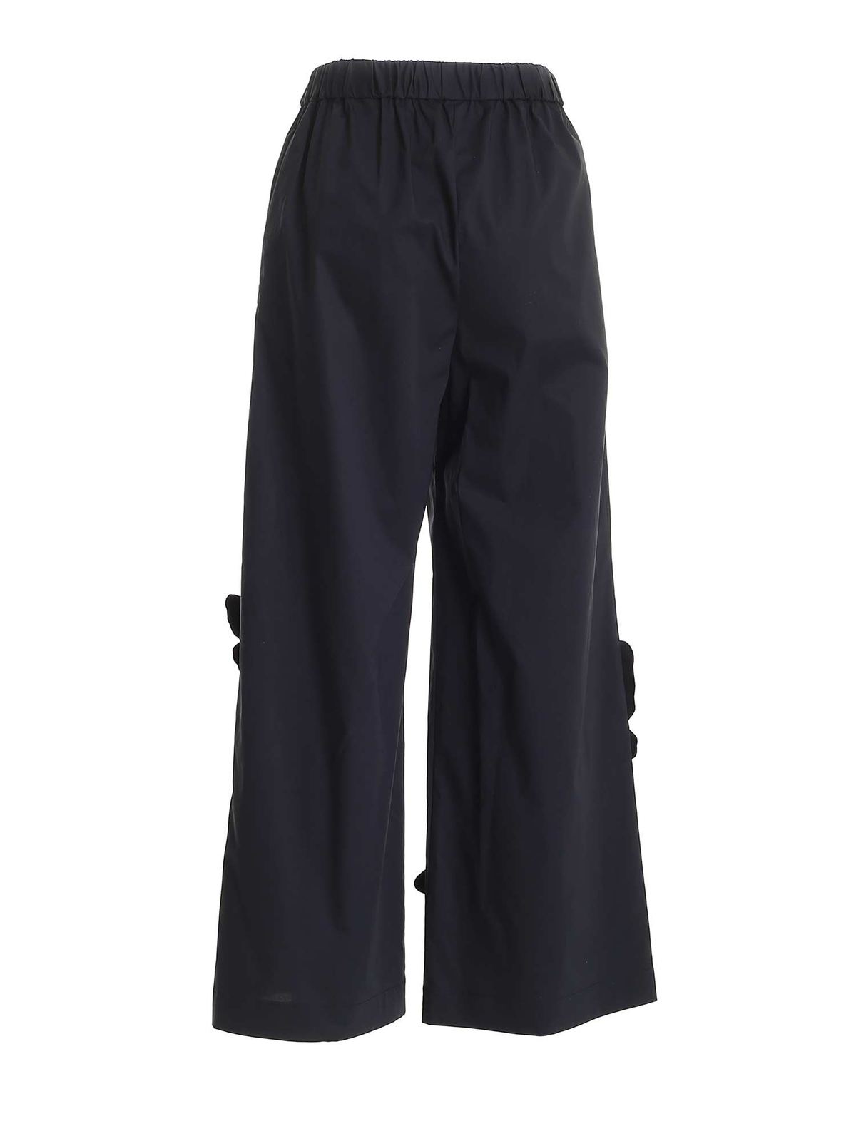 Butterflies details pants in black 21EV2S0B01169589000 (VIVETTA / パンツ ) | VIVETTA (ヴィヴェッタ)(1)
