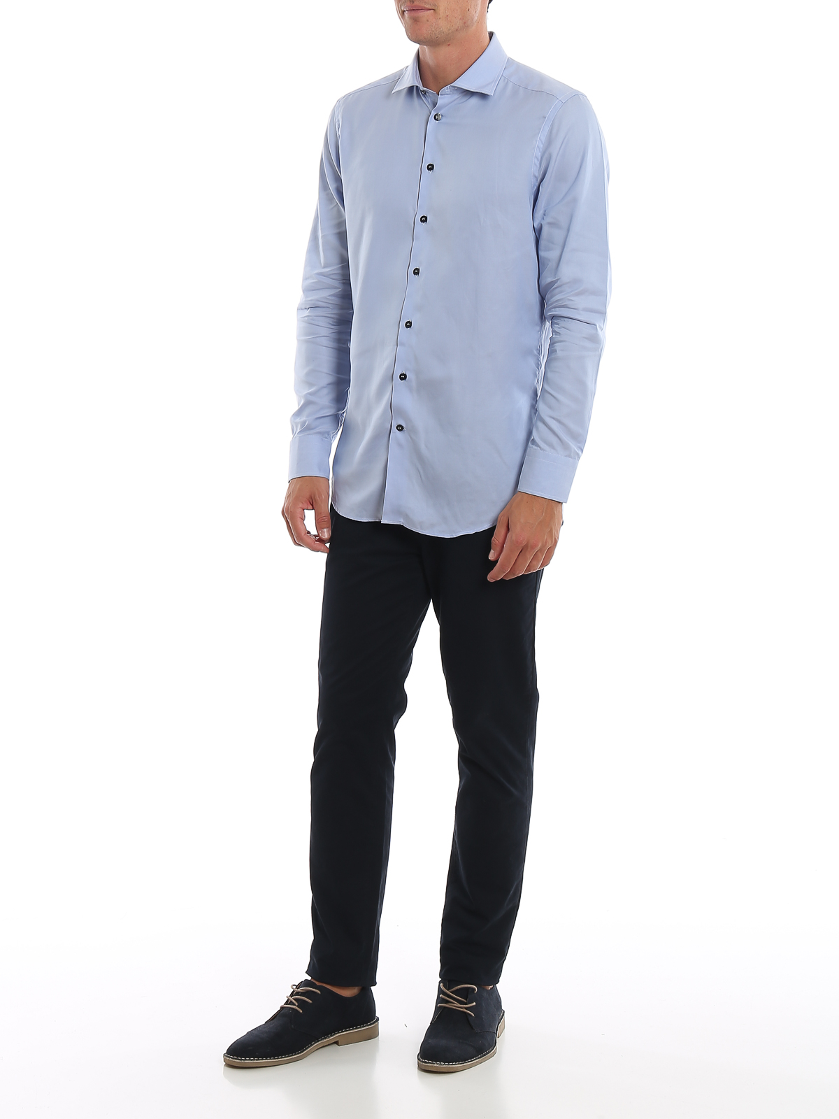 Light blue eco-friendly shirt 114513061200 (ETRO / シャツ・ブラウス ) | ETRO (エトロ)(1)