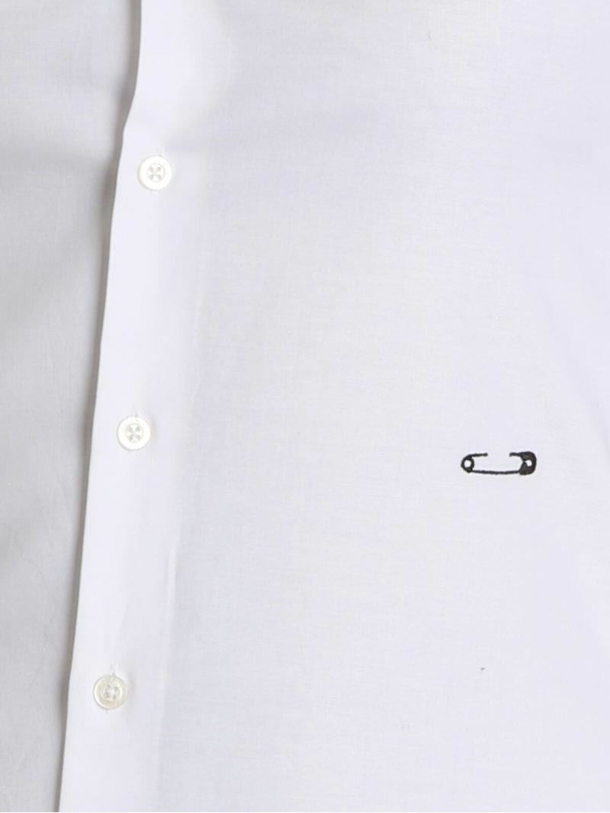 Safety pin shirt 020802361001 (MOSCHINO / シャツ・ブラウス ) | MOSCHINO (モスキーノ)(3)