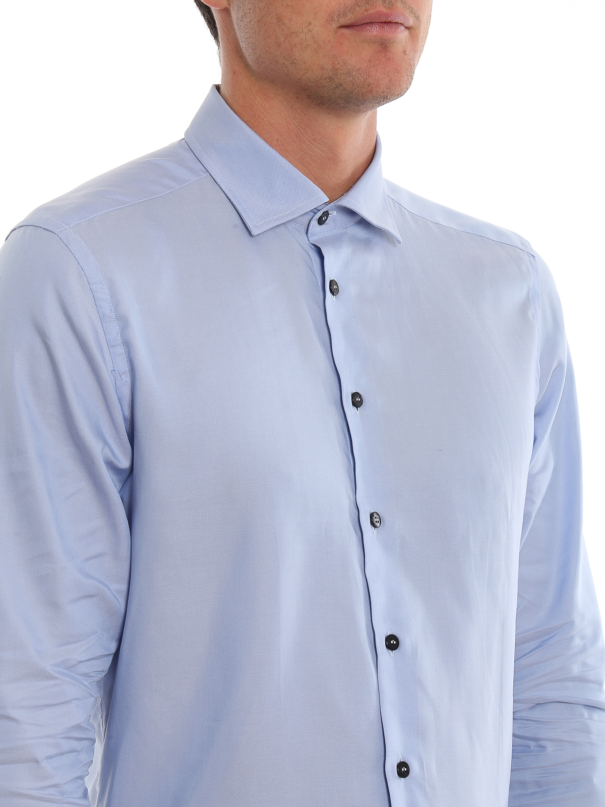 Light blue eco-friendly shirt 114513061200 (ETRO / シャツ・ブラウス ) | ETRO (エトロ)(4)