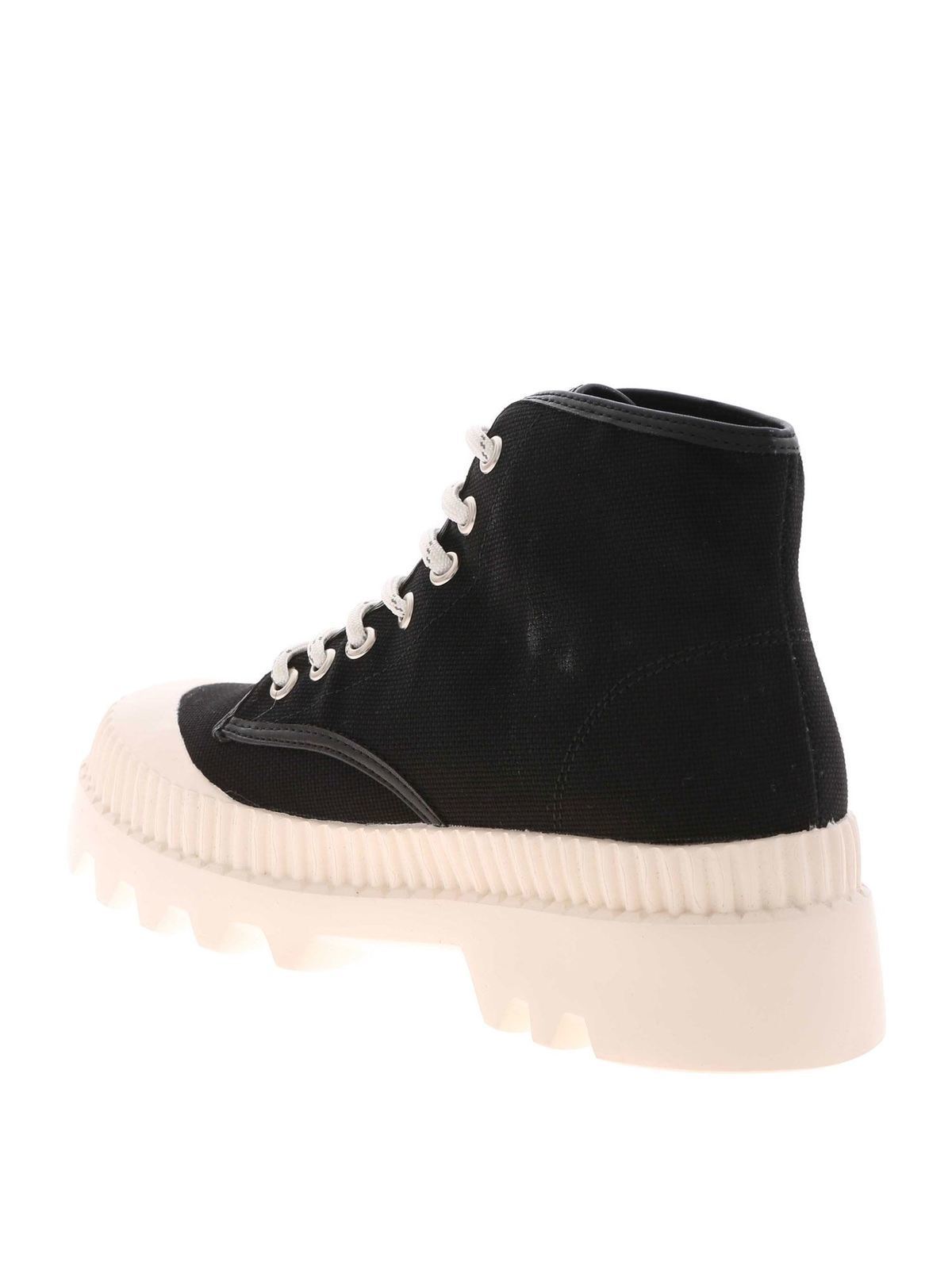 Logo embroidery sneakers in black KL42541900 (KARL LAGERFELD / スニーカー ) | KARL LAGERFELD (カール・ラガーフェルド)(2)