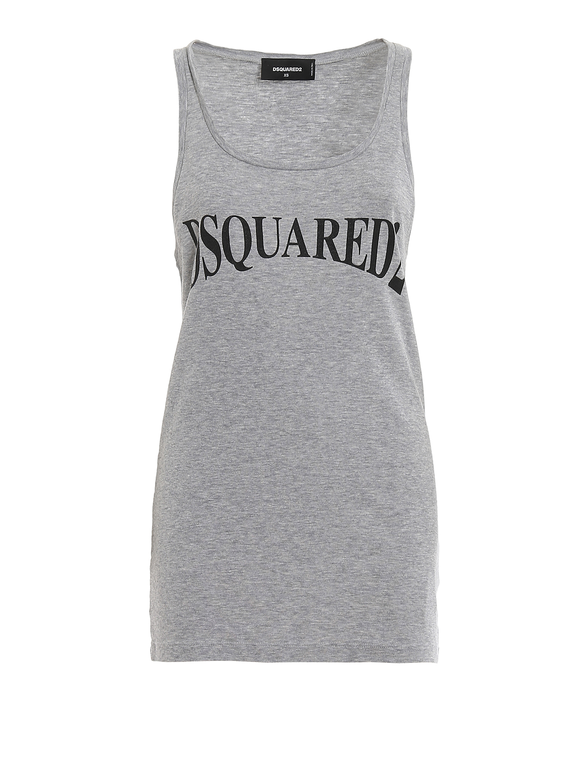 Melange grey over top S75NC0833S22147857M (Dsquared2 / タンクトップ・キャミソール ) | Dsquared2 (ディースクエアード)