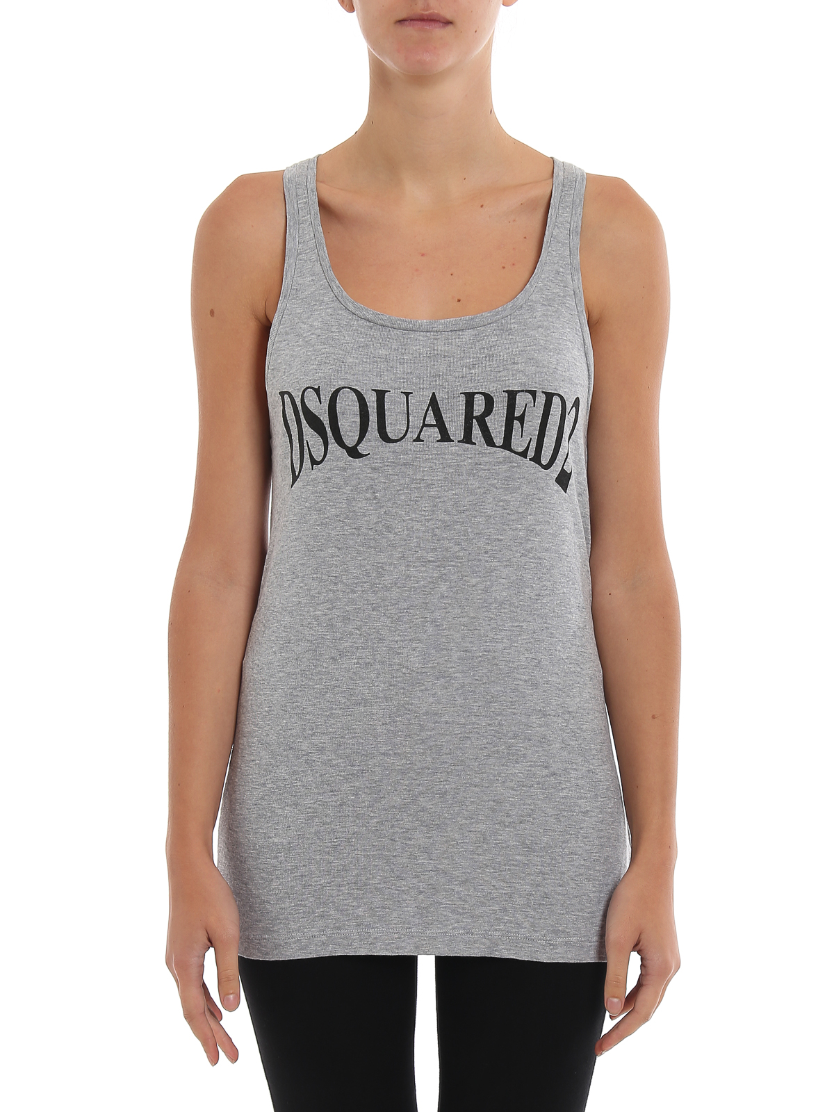 Melange grey over top S75NC0833S22147857M (Dsquared2 / タンクトップ・キャミソール ) | Dsquared2 (ディースクエアード)(2)