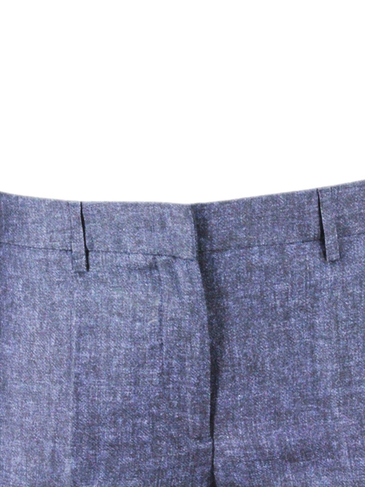Melange blue chino pants PAD260B190C097VR4 (FABIANA FILIPPI / パンツ ) | FABIANA FILIPPI (ファビアナフィリッピ)(2)