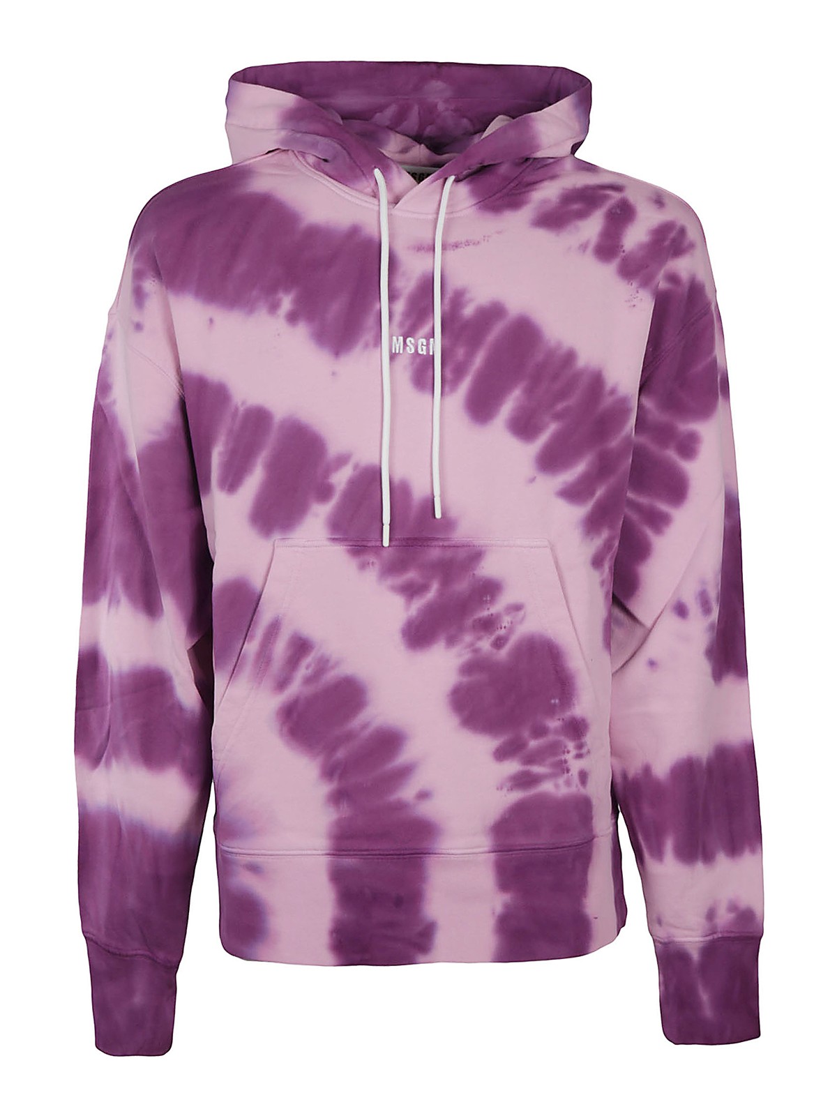 Tie-dye logo embroidery hoodie 3040MM18621709572 (MSGM / スウェット・フーディー ) | MSGM (エムエスジーエム)