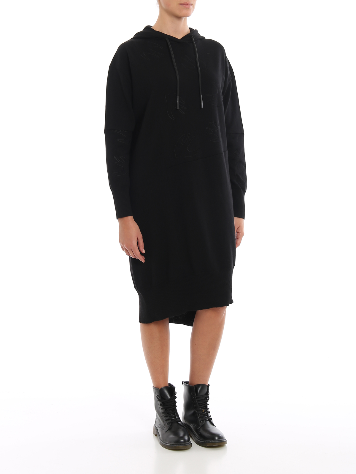 Swallow embroidery knitted dress 559223RNK451000 (McQ / ワンピース・ドレス・オールインワン ) | McQ (マックキュー)(1)