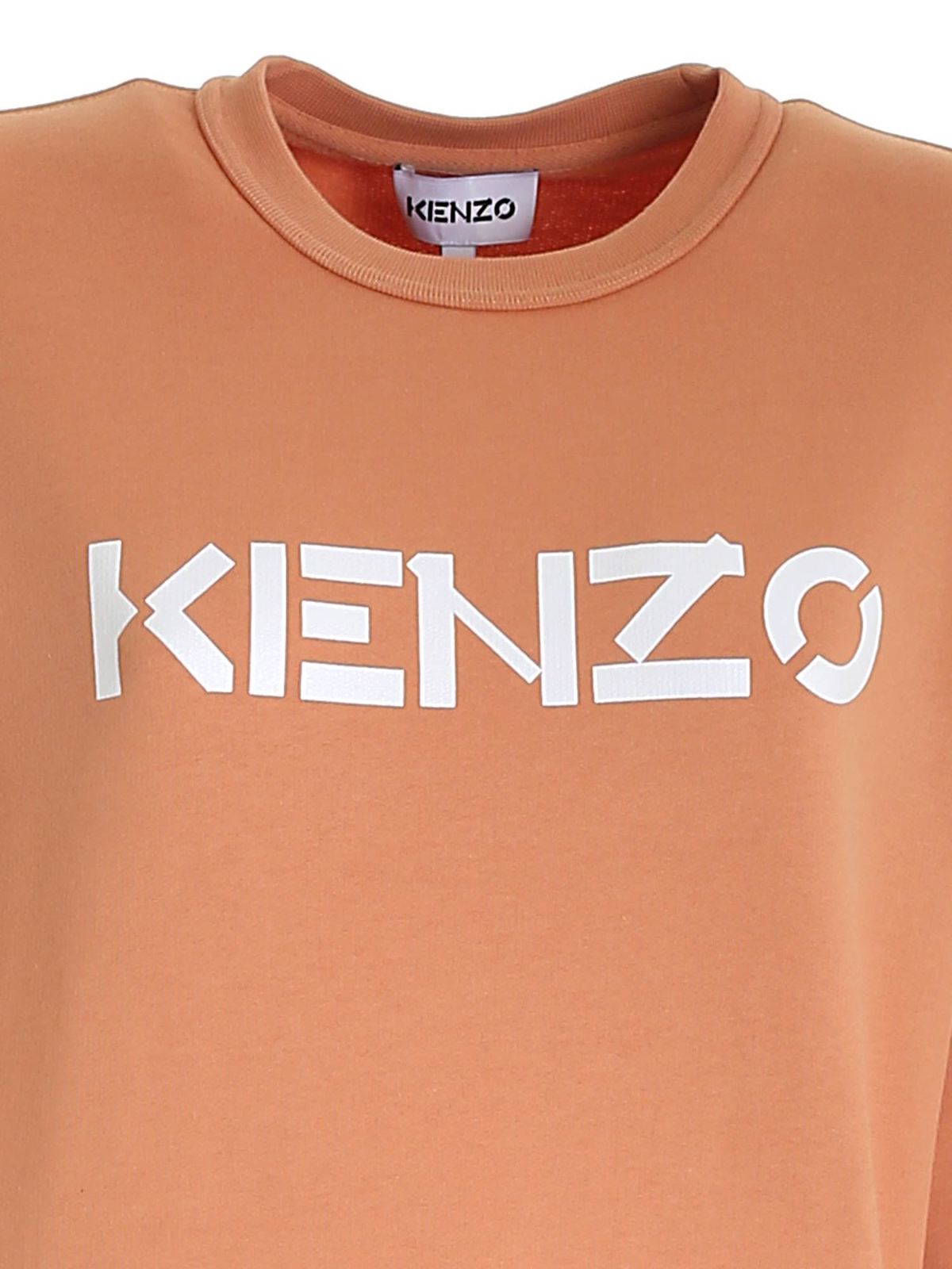 Kenzo logo sweatshirt in orange FA62SW8214MD88 (KENZO / スウェット・フーディー ) | KENZO (ケンゾー)(2)