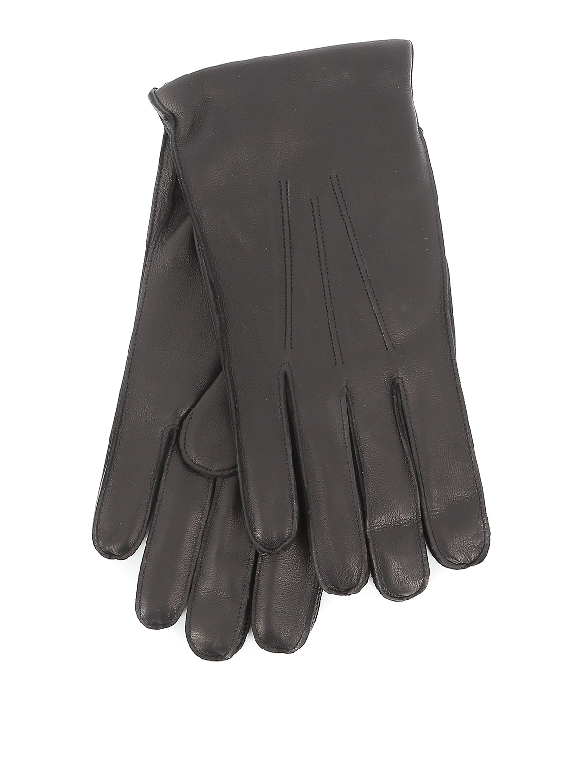 Nappa Flake black gloves GU0071NAPPAFLAKENERO (ORCIANI / グローブ ) | ORCIANI (オルチアーニ)