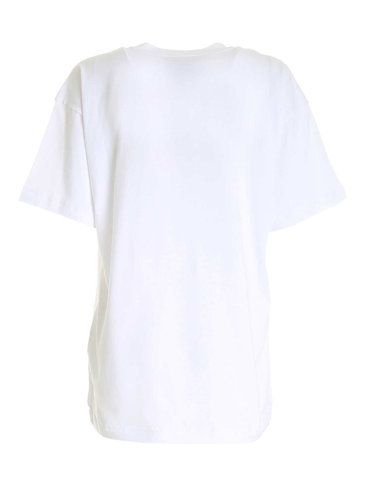 Inside Out Teddy Bear T-shirt 070204401001 (MOSCHINO / Tシャツ・カットソー ) | MOSCHINO (モスキーノ)(1)