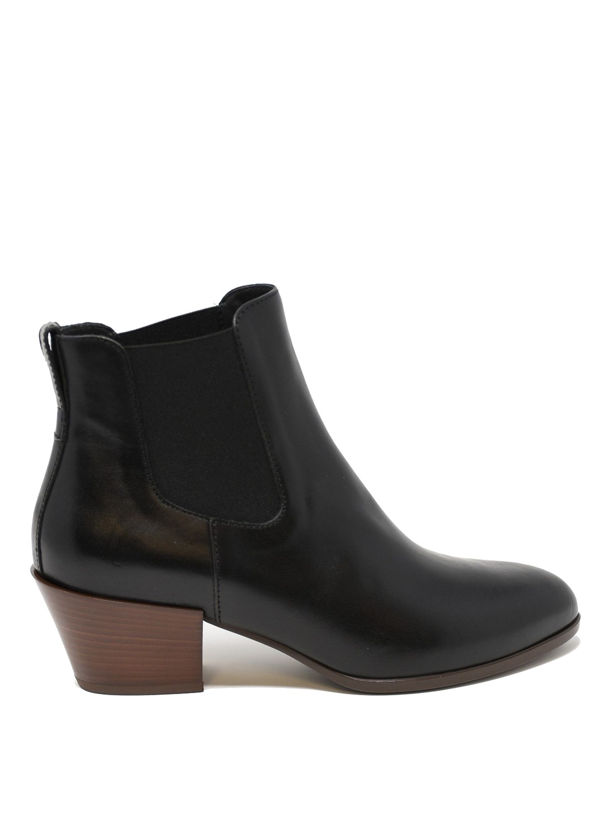 Leather Texan booties HXW4740W890LEHB999 (HOGAN / ブーツ ) | HOGAN (ホーガン)