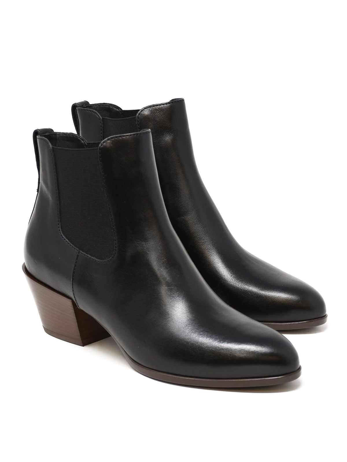 Leather Texan booties HXW4740W890LEHB999 (HOGAN / ブーツ ) | HOGAN (ホーガン)(1)