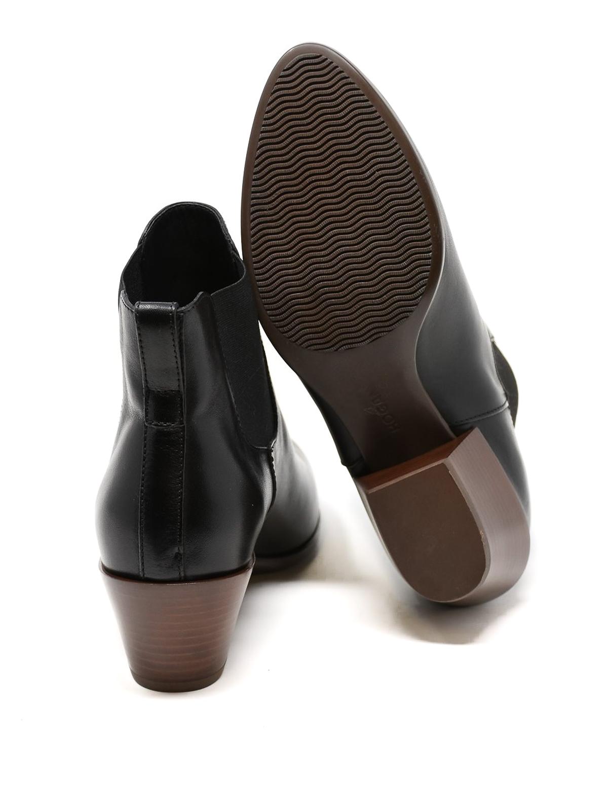 Leather Texan booties HXW4740W890LEHB999 (HOGAN / ブーツ ) | HOGAN (ホーガン)(4)