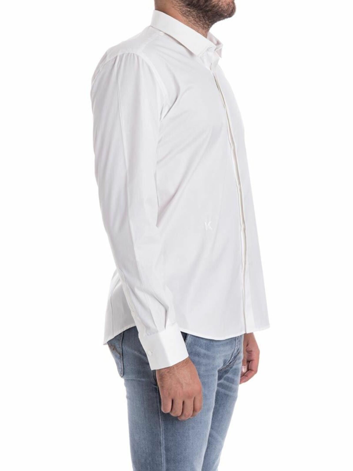 Stretch cotton shirt 60500157269980 (KARL LAGERFELD / シャツ・ブラウス ) | KARL LAGERFELD (カール・ラガーフェルド)