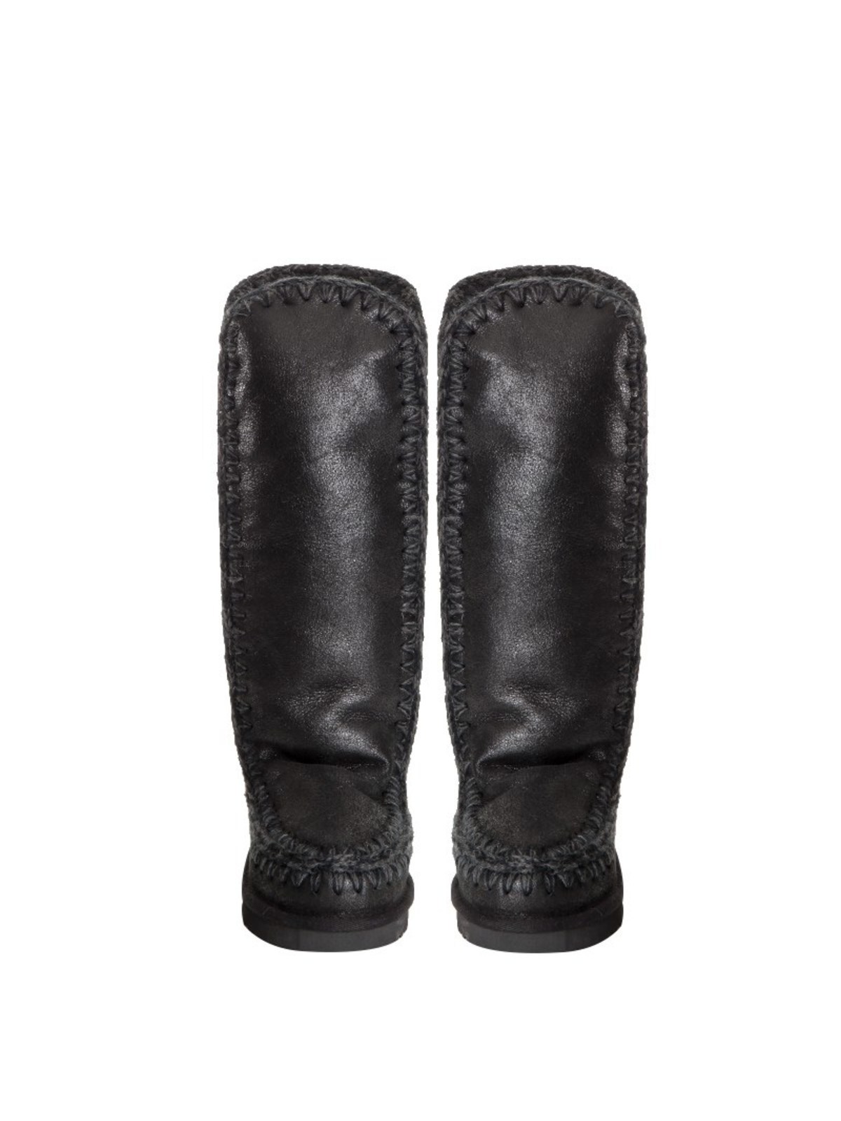 Tall Eskimo boots in black MUFW101002BCBKG (mou / ブーツ ) | mou (ムー)(1)