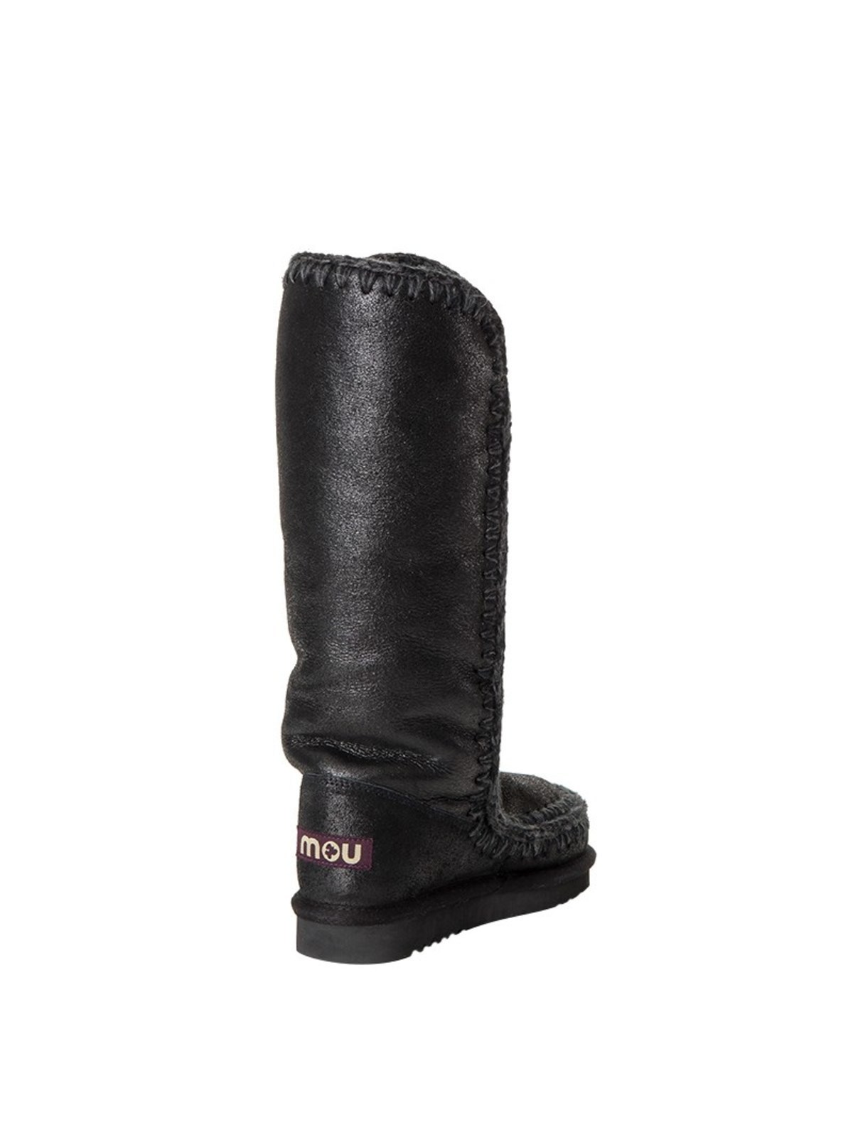 Tall Eskimo boots in black MUFW101002BCBKG (mou / ブーツ ) | mou (ムー)(2)