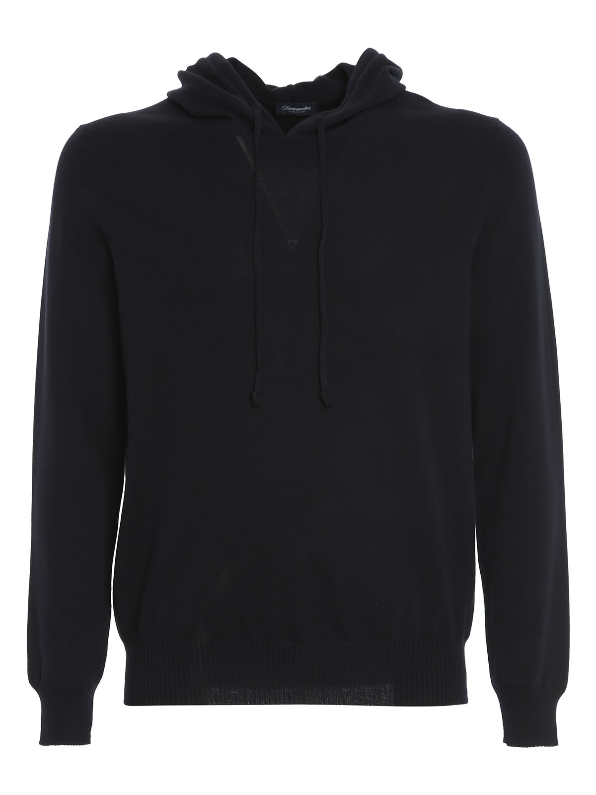 Knitted hoodie D1Z303C795 (Drumohr / ニット・セーター・カーディガン ) | Drumohr (ドルモア)