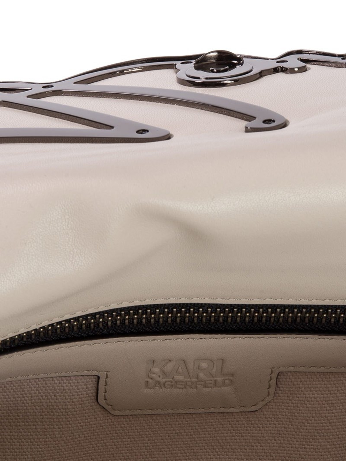 Karl print clutch 71KW3024TRAVERTINE (KARL LAGERFELD / クラッチバッグ・ポーチ ) | KARL LAGERFELD (カール・ラガーフェルド)(4)