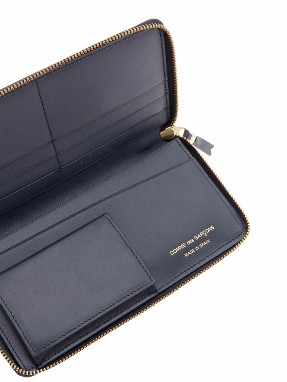Continental wallet in blue SA0110BLUE (Comme Des Garçons Wallet / 財布・カードケース ) | Comme Des Garçons Wallet (コムデギャルソン ウォレット)(4)