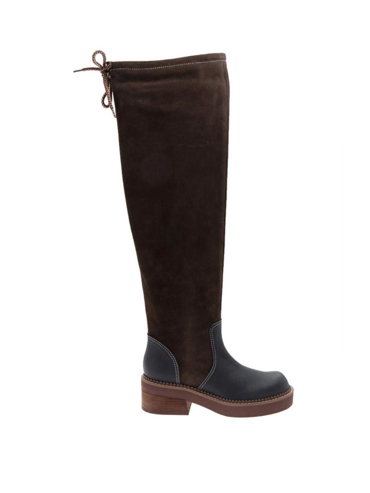 Suede boots SB29101999 (See By Chloé / ブーツ ) | See By Chloé (シーバイクロエ)(2)