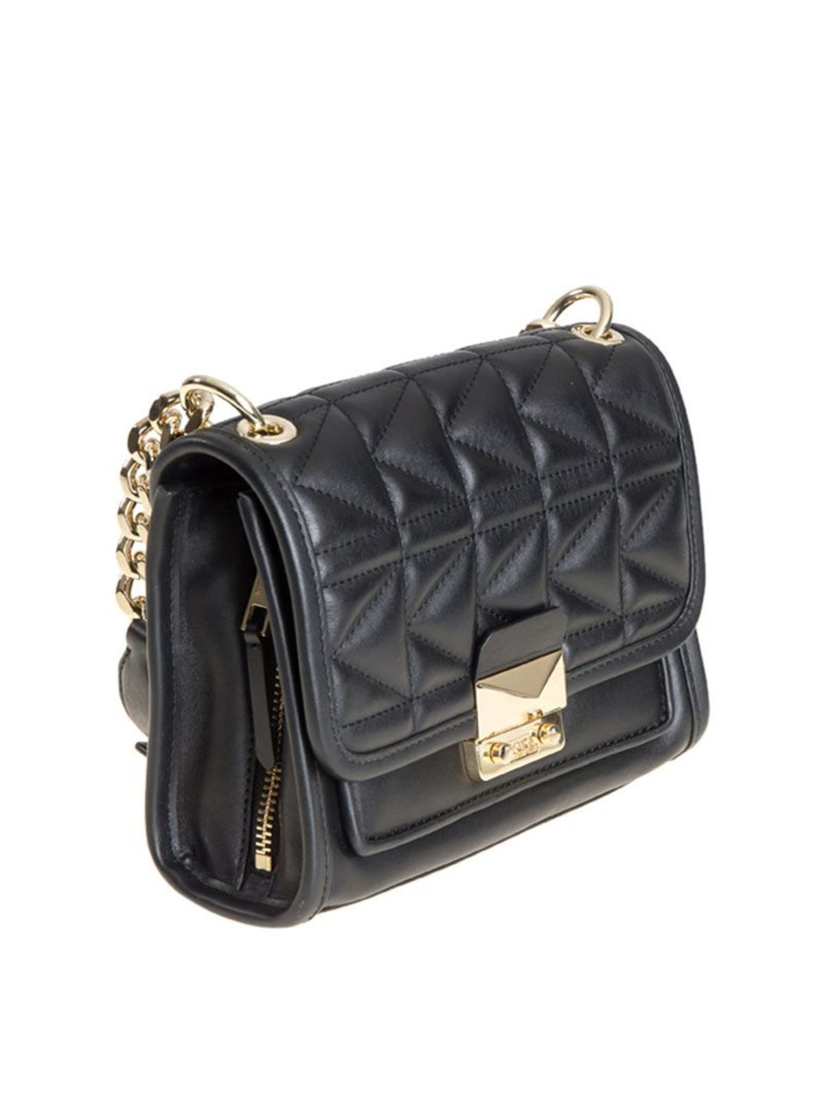 Quilted leather bag 76KW3081BLACKGOLD (KARL LAGERFELD / ハンドバッグ・ショルダーバッグ ) | KARL LAGERFELD (カール・ラガーフェルド)(1)