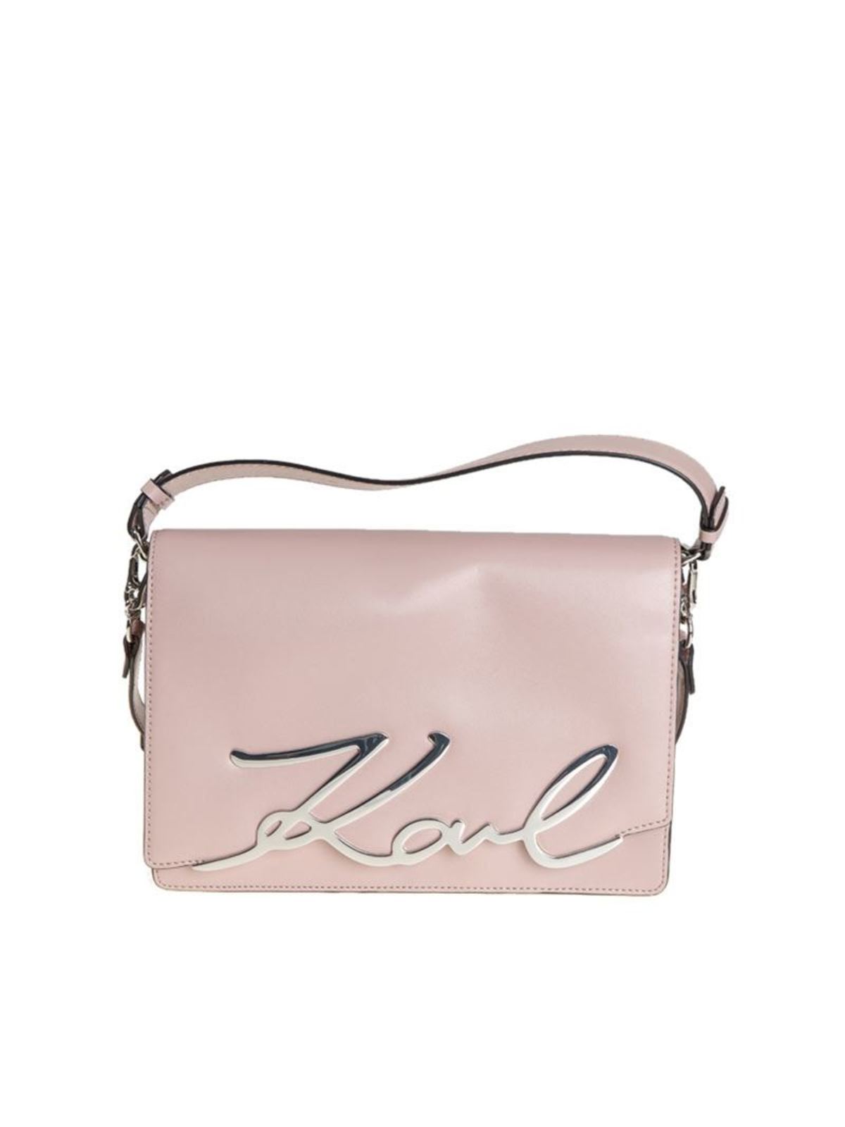 Leather bag 76KW3037BALLET (KARL LAGERFELD / ハンドバッグ・ショルダーバッグ ) | KARL LAGERFELD (カール・ラガーフェルド)