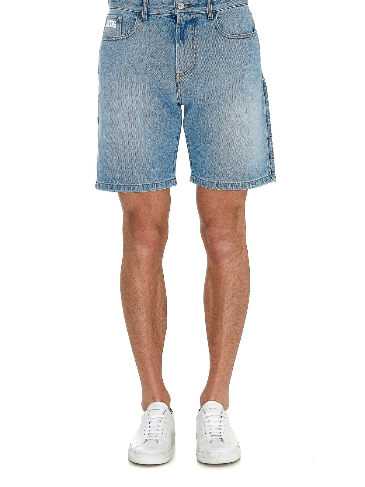 Faded denim bermuda shorts CC94M03140455 (GCDS / ショートパンツ ) | GCDS (ジーシーディーエス)(2)