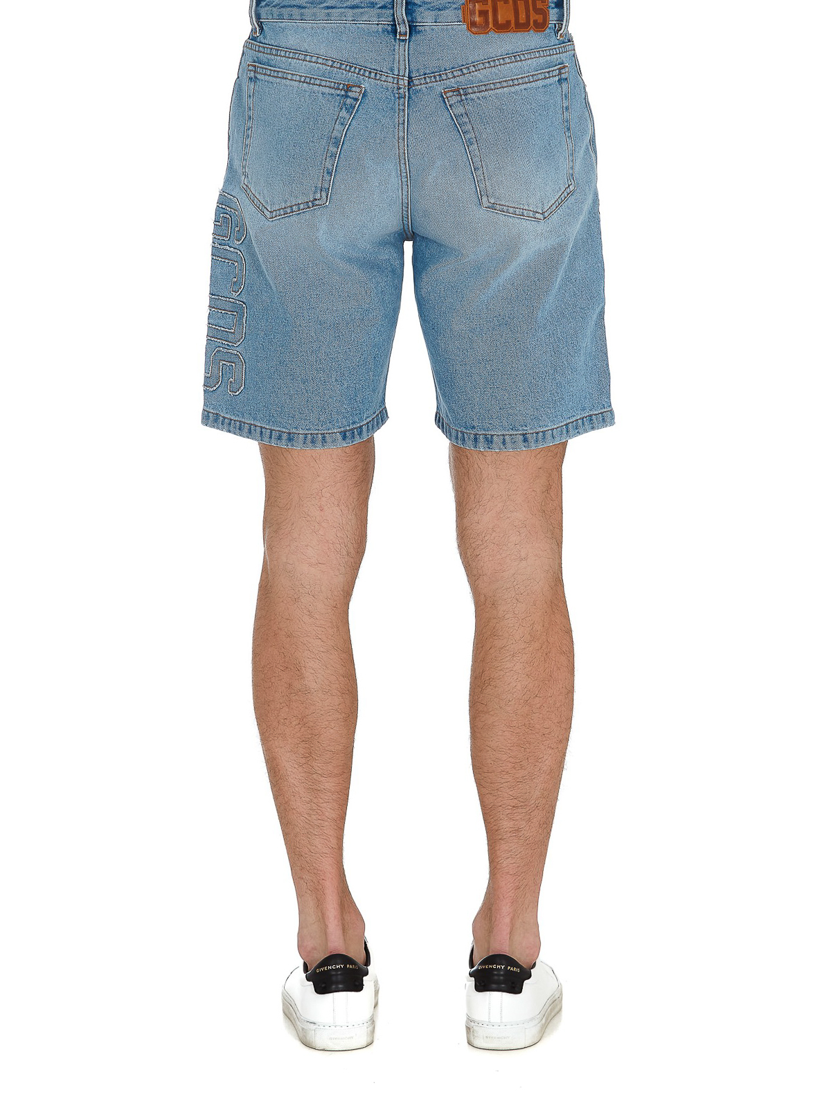 Faded denim bermuda shorts CC94M03140455 (GCDS / ショートパンツ ) | GCDS (ジーシーディーエス)(3)
