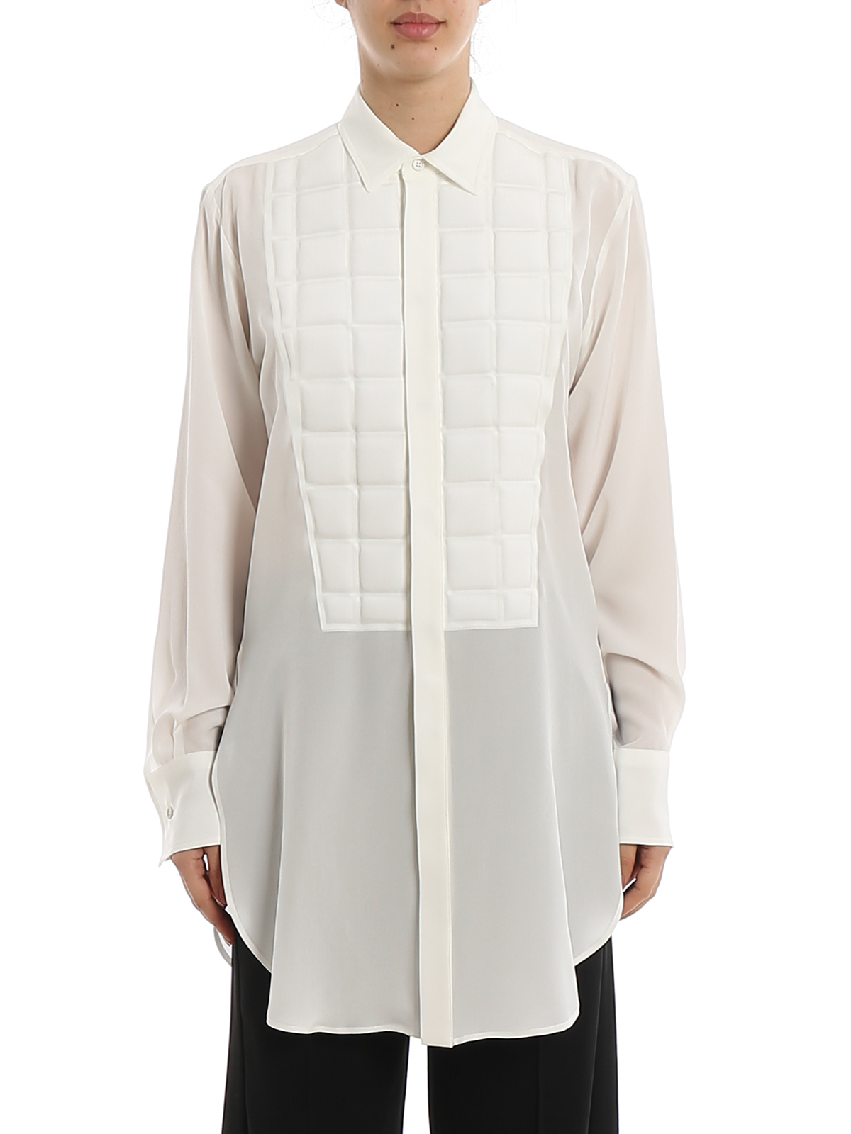 Padded front shirt 589625VKME08329 (Bottega Veneta / シャツ・ブラウス ) | Bottega Veneta (ボッテガ・ヴェネタ)(2)