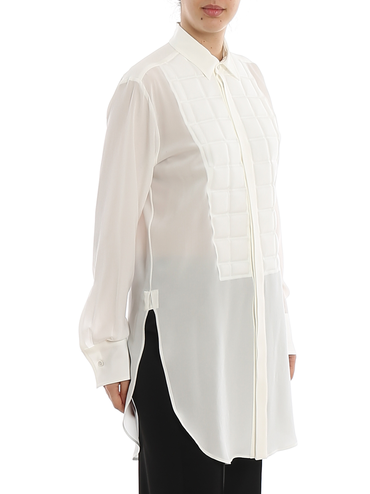Padded front shirt 589625VKME08329 (Bottega Veneta / シャツ・ブラウス ) | Bottega Veneta (ボッテガ・ヴェネタ)(4)