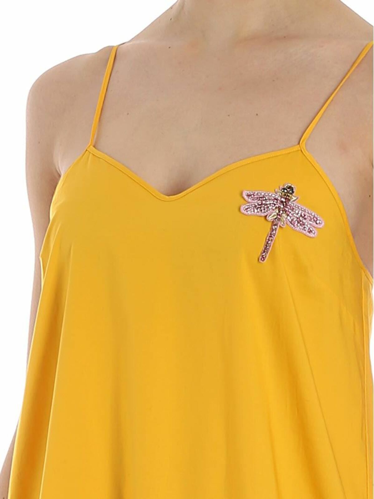 Yellow Greip dress 81VP548158 (VIVETTA / ワンピース・ドレス・オールインワン ) | VIVETTA (ヴィヴェッタ)(3)
