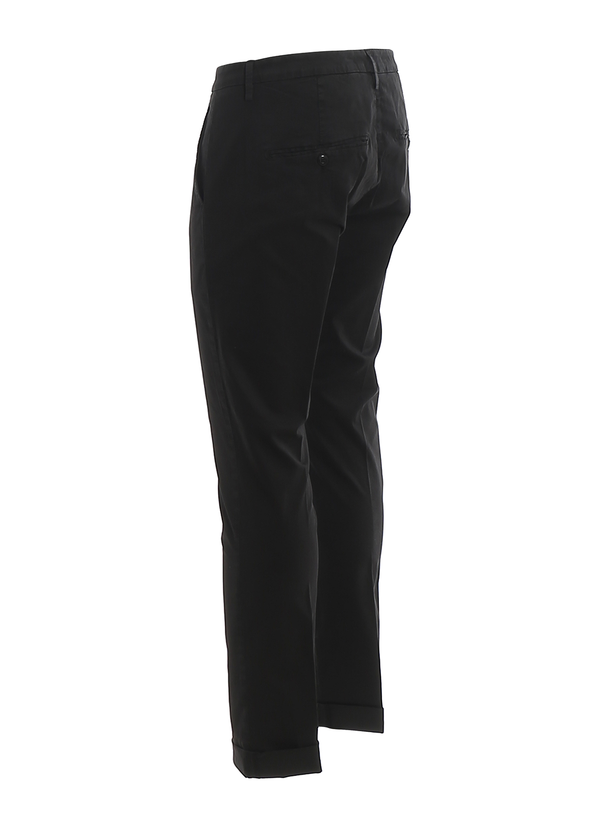 Gaubert black pants UP235GSE046UPTD999 (DONDUP / パンツ ) | DONDUP (ドンダップ)(1)