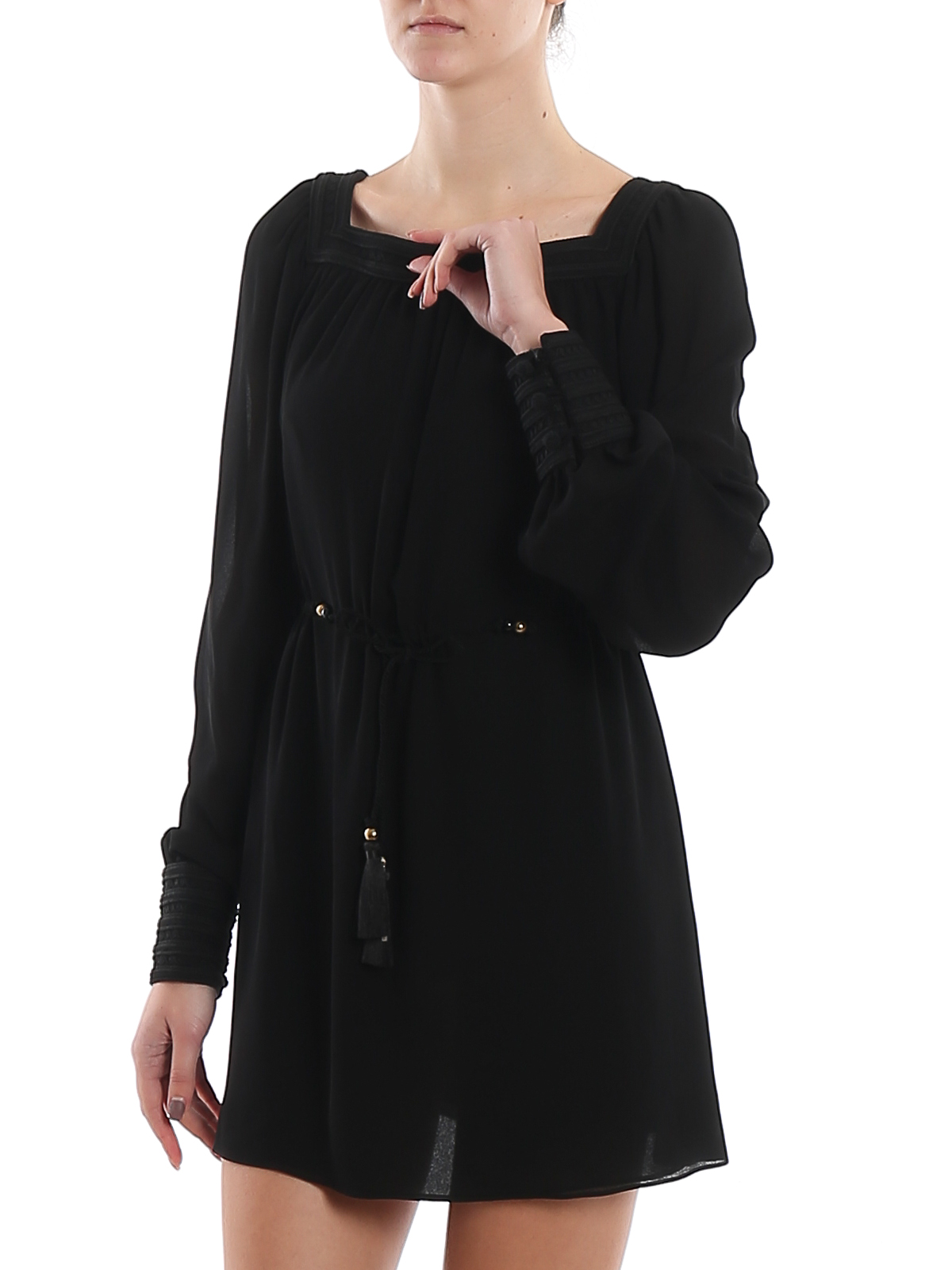 Passementerie short dress 608598Y103W1000 (Saint Laurent / ワンピース・ドレス・オールインワン ) | Saint Laurent (サンローラン)(4)