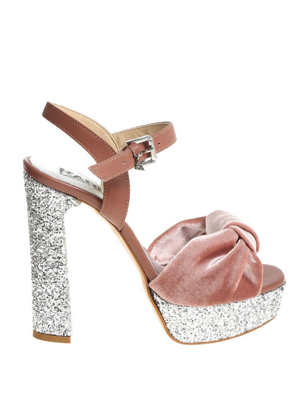 Bow detailed sandals KL301054LP (KARL LAGERFELD / サンダル ) | KARL LAGERFELD (カール・ラガーフェルド)(2)