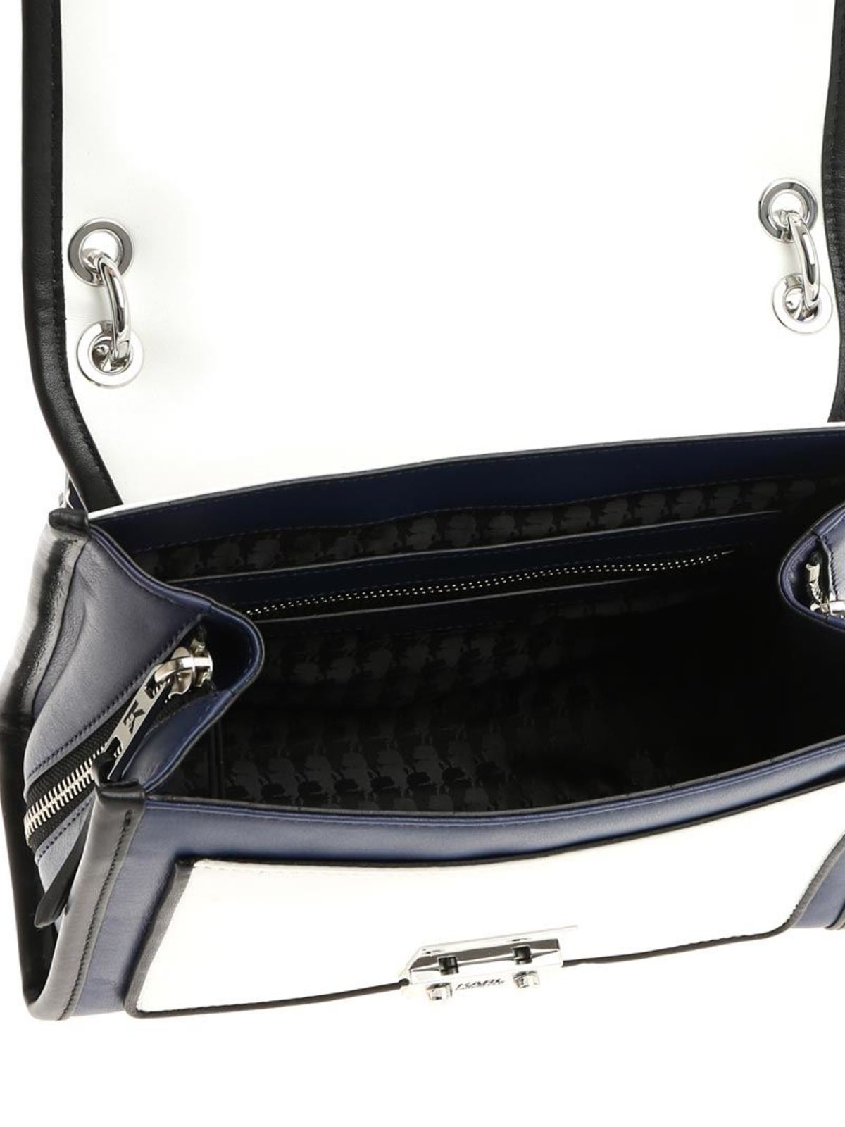 Leather tweed bag 81KW3089MULTI (KARL LAGERFELD / ハンドバッグ・ショルダーバッグ ) | KARL LAGERFELD (カール・ラガーフェルド)(3)