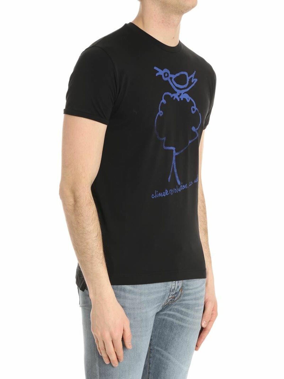 Black Climate Revolution t-shirt S25GC0379S22634900 (Vivienne Westwood / Tシャツ・カットソー ) | Vivienne Westwood (ヴィヴィアン・ウェストウッド)(1)
