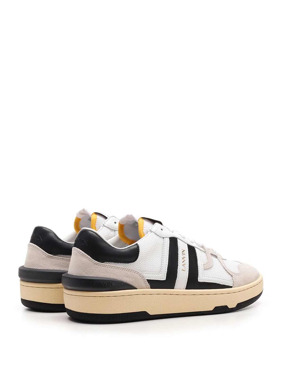 Clay sneakers in black and white FWSKDK00NAS1P210010 (LANVIN / スニーカー ) | LANVIN (ランバン)(2)