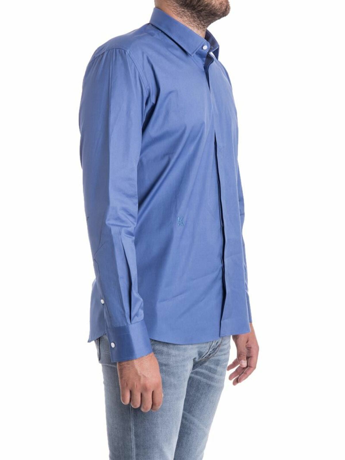 Stretch cotton shirt 605001572699640 (KARL LAGERFELD / シャツ・ブラウス ) | KARL LAGERFELD (カール・ラガーフェルド)(1)