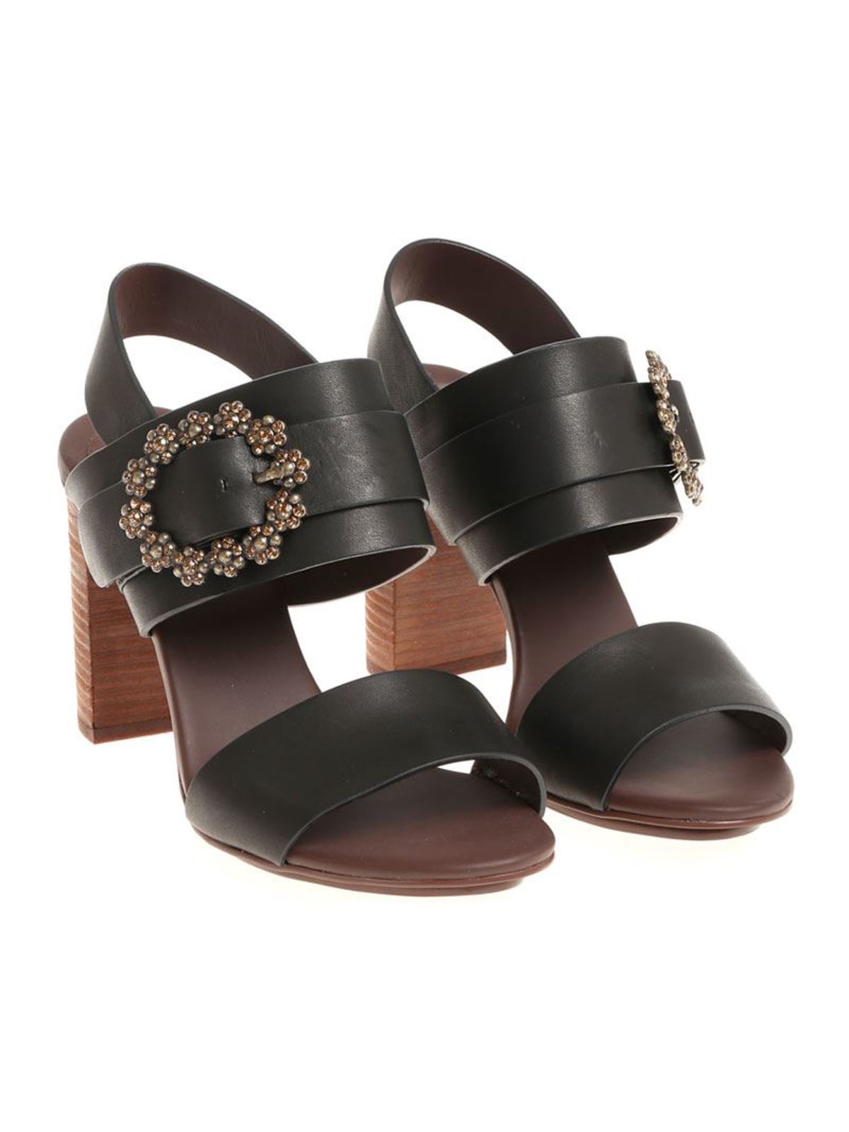 Leather sandals SB30123999 (See By Chloé / サンダル ) | See By Chloé (シーバイクロエ)