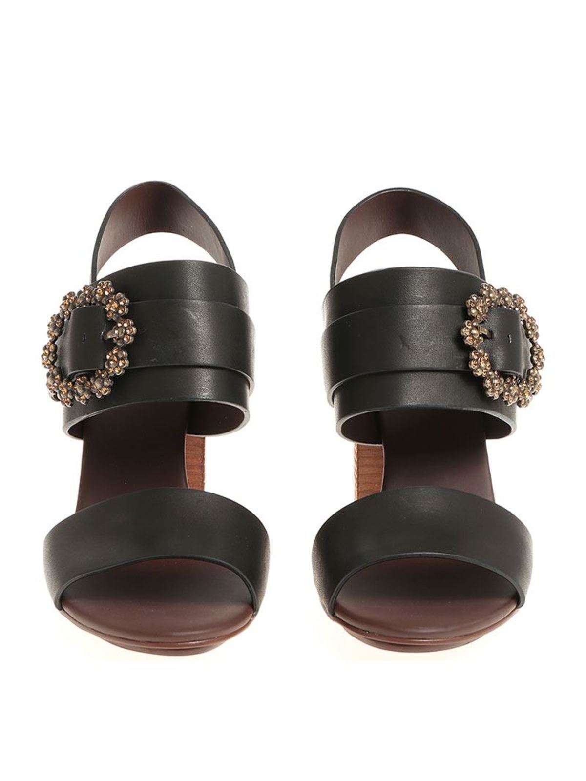 Leather sandals SB30123999 (See By Chloé / サンダル ) | See By Chloé (シーバイクロエ)(1)