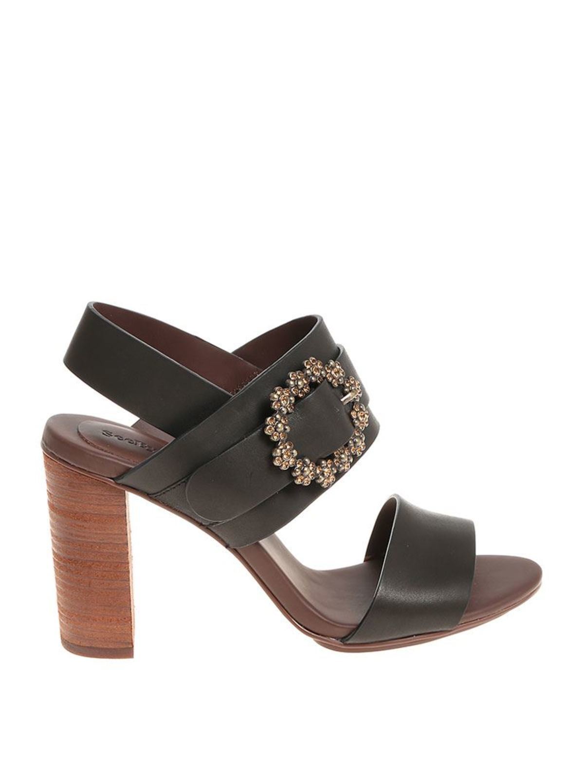 Leather sandals SB30123999 (See By Chloé / サンダル ) | See By Chloé (シーバイクロエ)(2)
