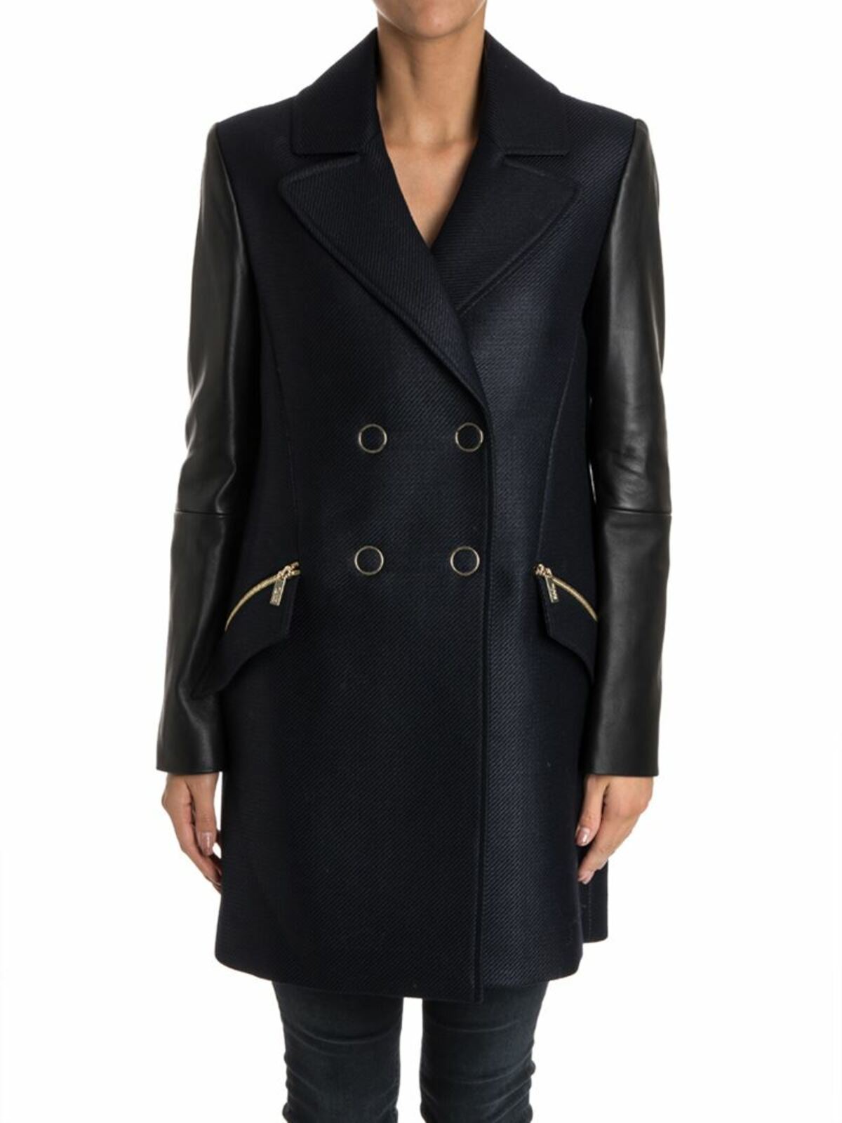 Double-breasted coat 76KW1502393 (KARL LAGERFELD / コート・ダウン ) | KARL LAGERFELD (カール・ラガーフェルド)