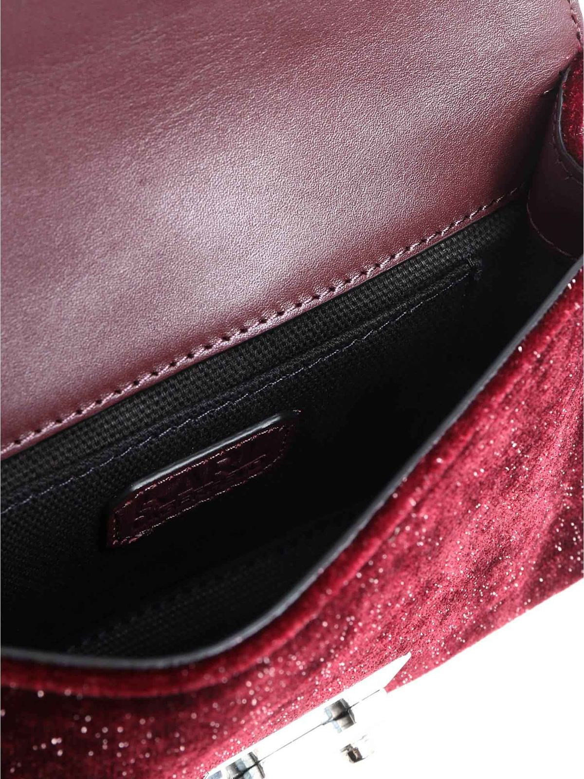 Karl X Kaia glittered waistbag 86KW3092BORDEAUX (KARL LAGERFELD / ボディ・ベルトバッグ ) | KARL LAGERFELD (カール・ラガーフェルド)(4)